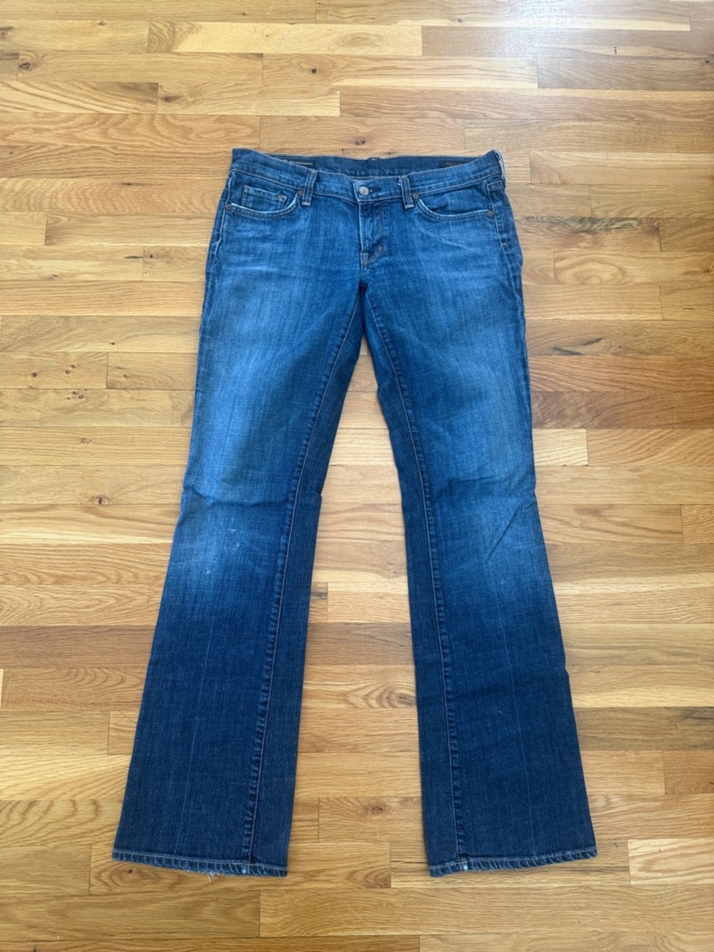 Citizens Of Humanity Dark Blue Bootcut Jeans